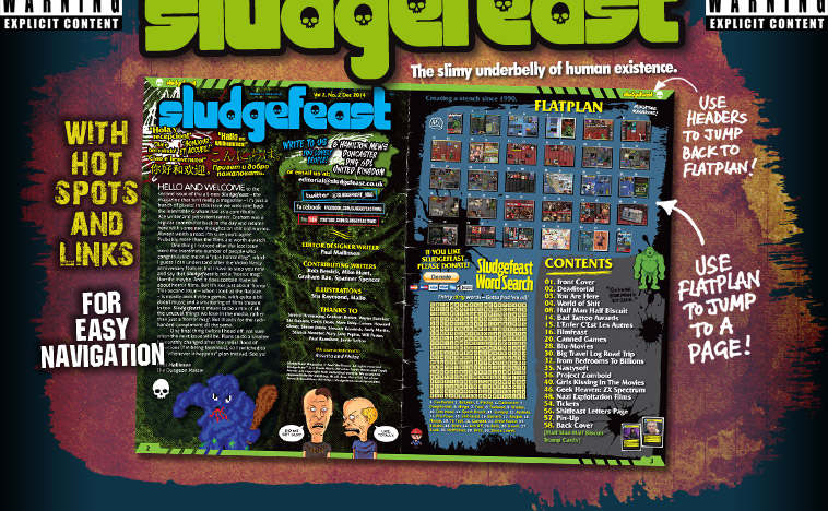 Sludgefeast - A new digital magazine for the 21st Century